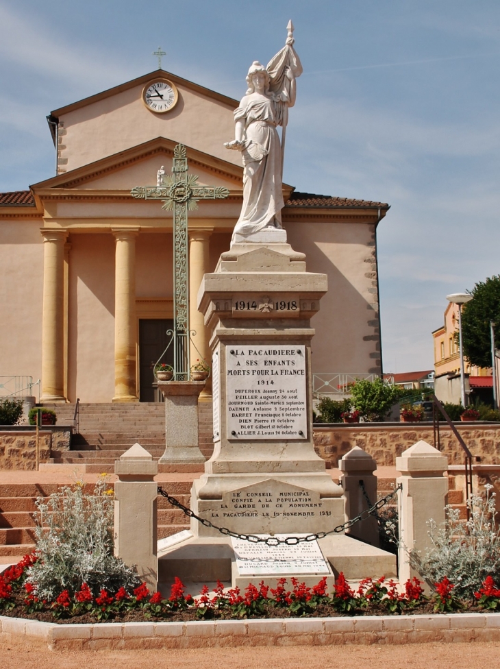 Monument aux Morts - La Pacaudière