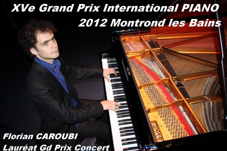 XVe Grand PRIX International de PIANO Montrond les Bains  France - Montrond-les-Bains