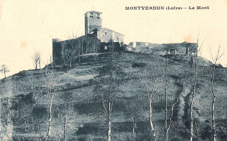 Vue sur le Prieuré - Montverdun