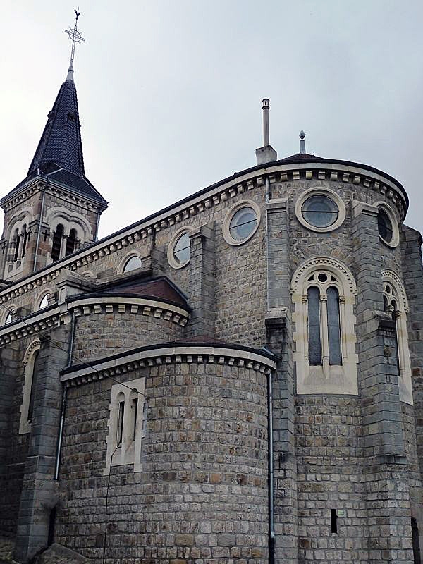 Derrière l'église - Planfoy