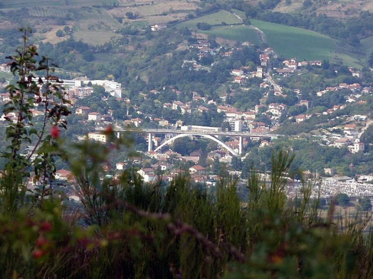 Vue du Pilat - Rive-de-Gier