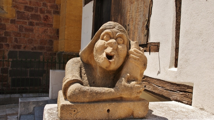 Maison Bourbonnaise 15 Em Siècle ( Sculpture ) - Roanne