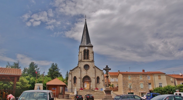 <<église Sacré-Cœur  - Saint-Alban-les-Eaux