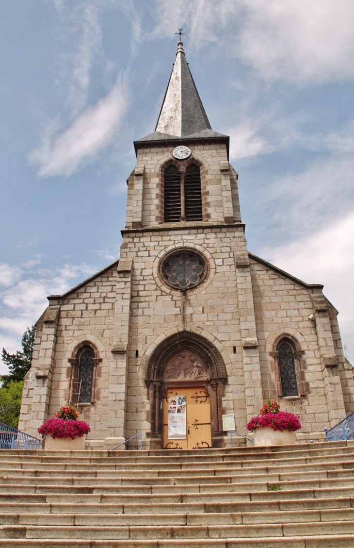 <<église Sacré-Cœur  - Saint-Alban-les-Eaux