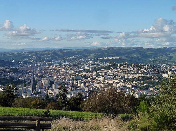 Vue du Pilat - Saint-Étienne