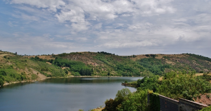 Lac de Villerest ( Vu de st Jean-St Maurice sur-Loire ) - Saint-Jean-Saint-Maurice-sur-Loire