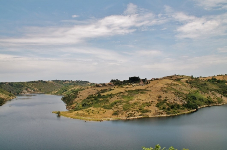 Lac de Villerest ( Vu de st Jean-St Maurice sur-Loire ) - Saint-Jean-Saint-Maurice-sur-Loire