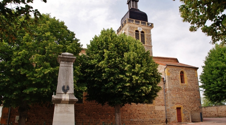 :église St Romain - Saint-Romain-la-Motte