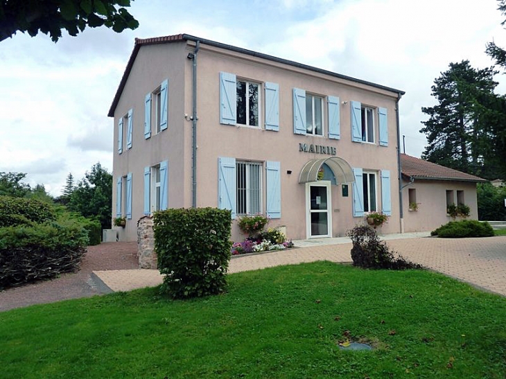 La mairie - Saint-Vincent-de-Boisset