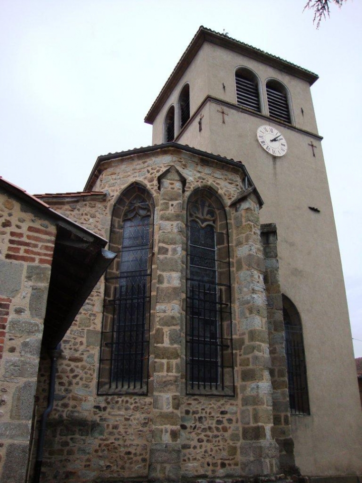 Veauche (42340) église, chevet