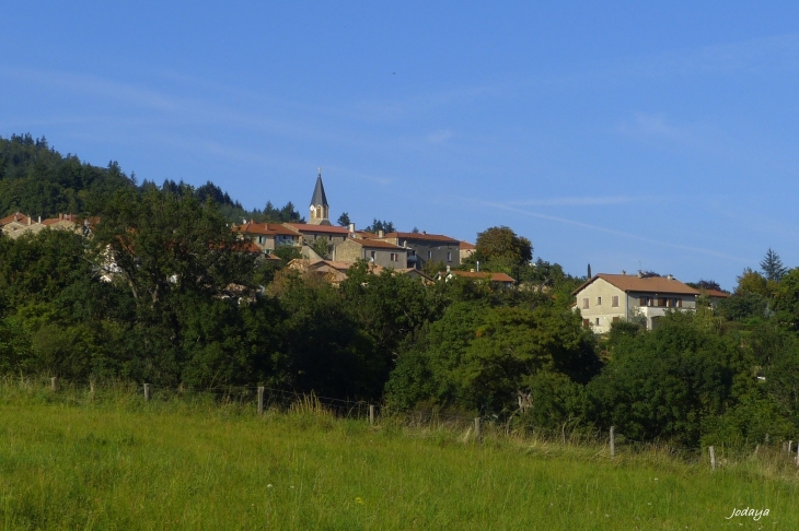 Véranne. Le village.