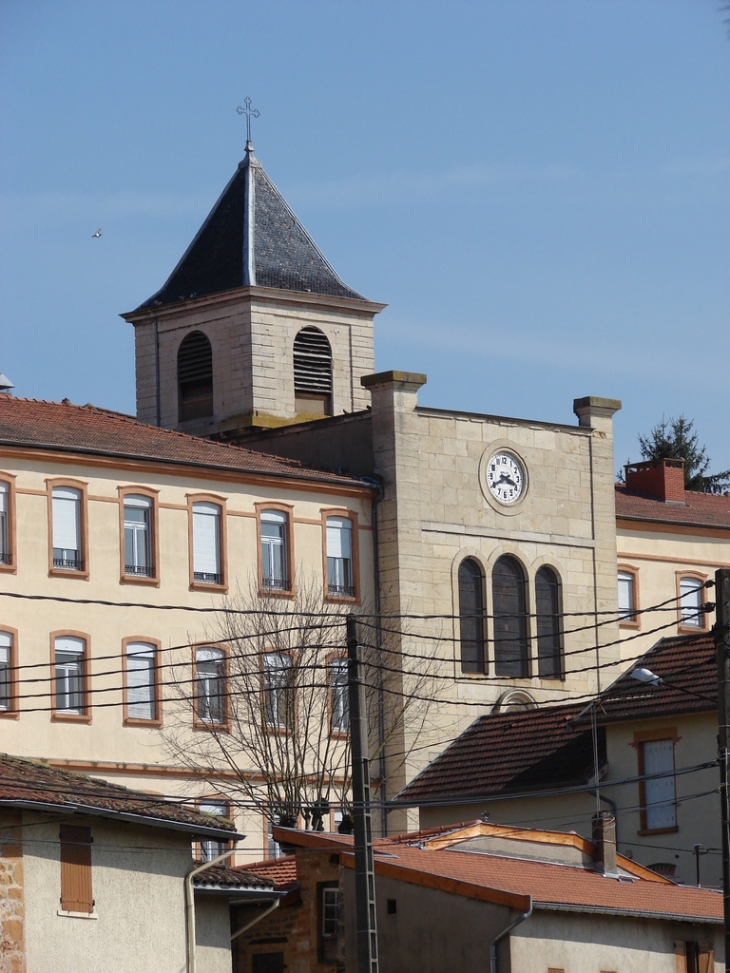 L'Hôpital Gériatrique et l'Eglise Saint-Denis - Alix