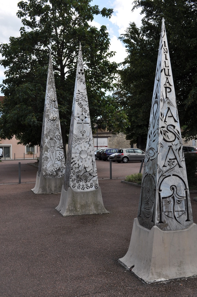 Les Pyramides de Marc Da Costa - Anse