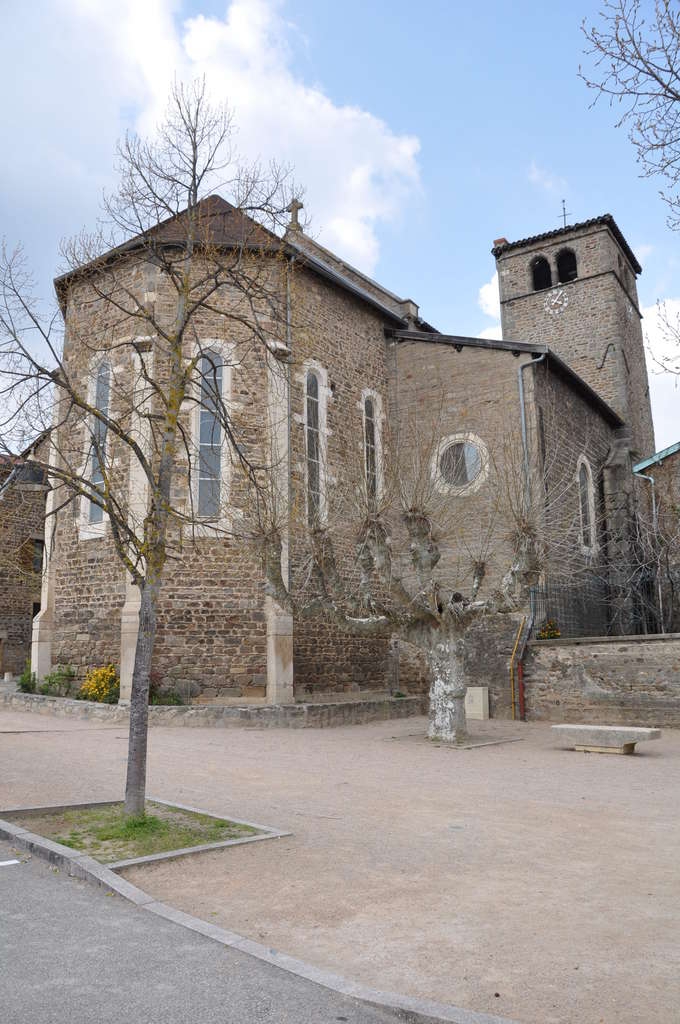 Arrière de l'Eglise - Brindas