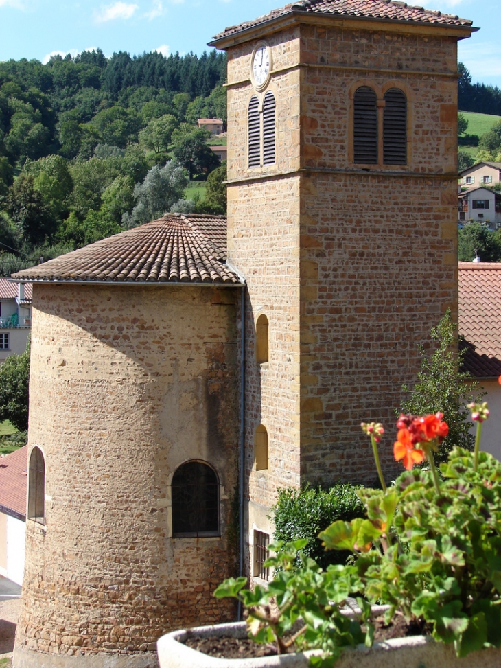 Le Clocher de l'Eglise d'Allières - Chambost-Allières