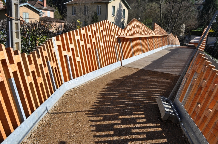 Aménagements sur le ruisseau des Planches - Charbonnières-les-Bains