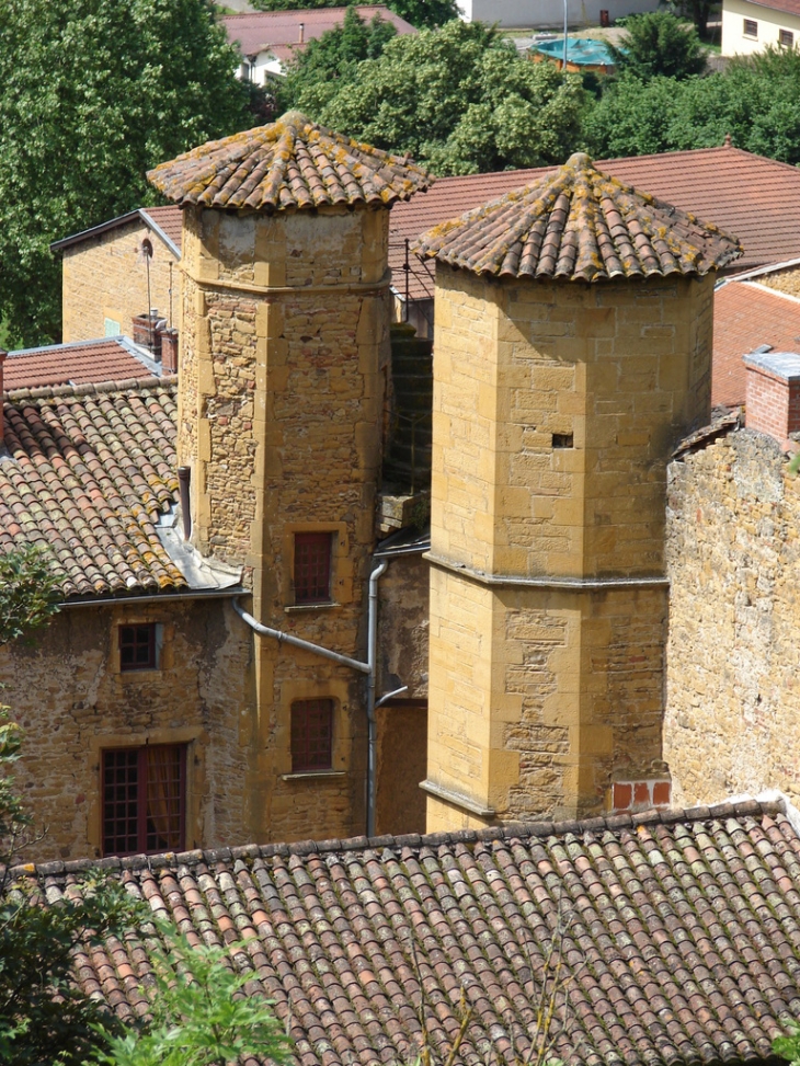 Les Tours intérieures du Château - Chessy