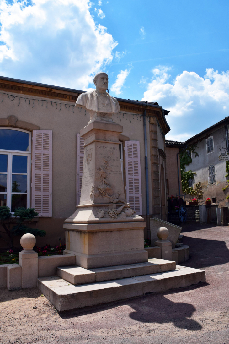 Victor Puillat sauveur du vignoble beaujolais (phylloxéra) - Chiroubles