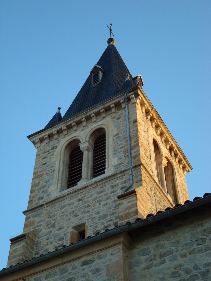 Clocher de l'église - Joux