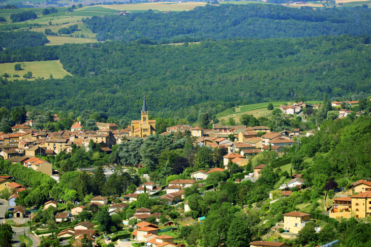 Vue panoramique - Le Bois-d'Oingt