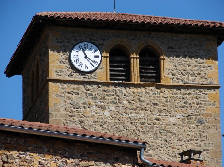 Le Clocher de l'Eglise Saint-Pancrace - Le Breuil