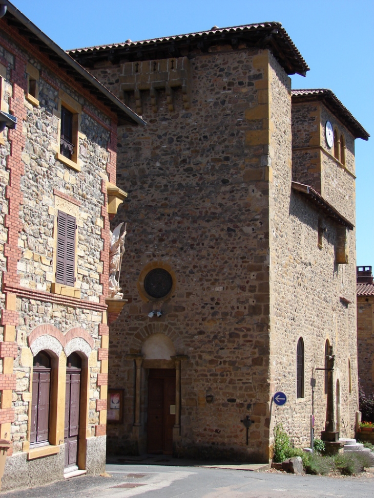 L'Eglise Saint-Pancrace - Le Breuil