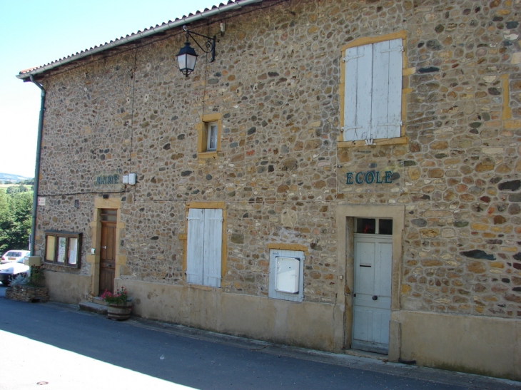 La Mairie et l'Ecole - Le Breuil