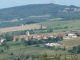 le village vu du massif du Pilat