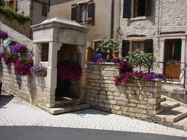 Une vue du village - Lucenay