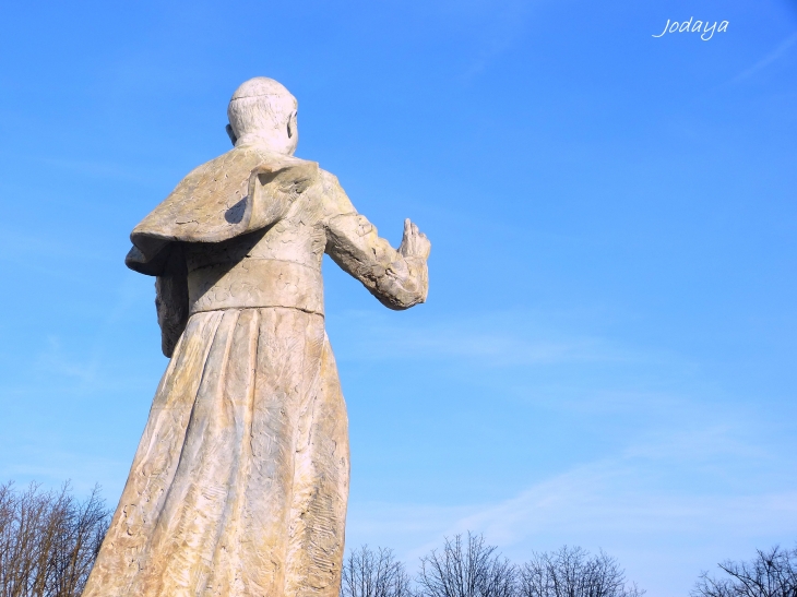 Lyon. Fourvière. Statue de Jean-Paul II - Lyon 5e Arrondissement