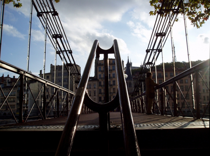 Passerelle Saint-Vincent - Lyon