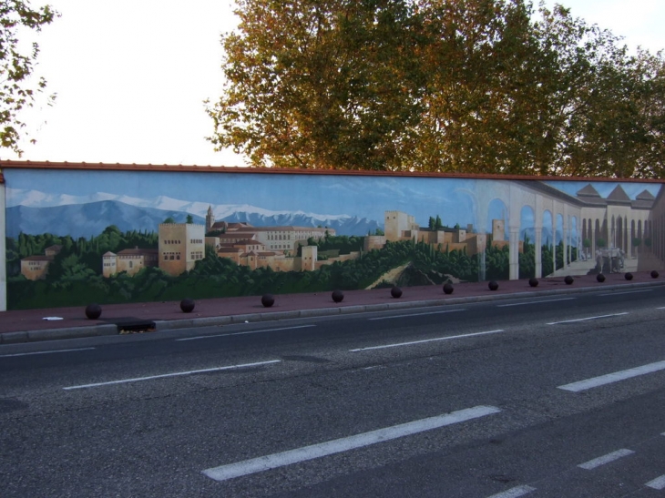 Fresque du millénaire : Grenade, 1532, fondation de l'ordre des hospitaliers de St -Jean de Dieu - Lyon