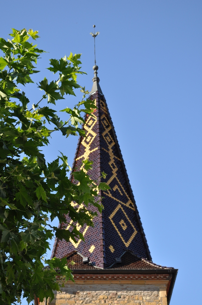 Le Clocher de l'Eglise - Montmelas-Saint-Sorlin