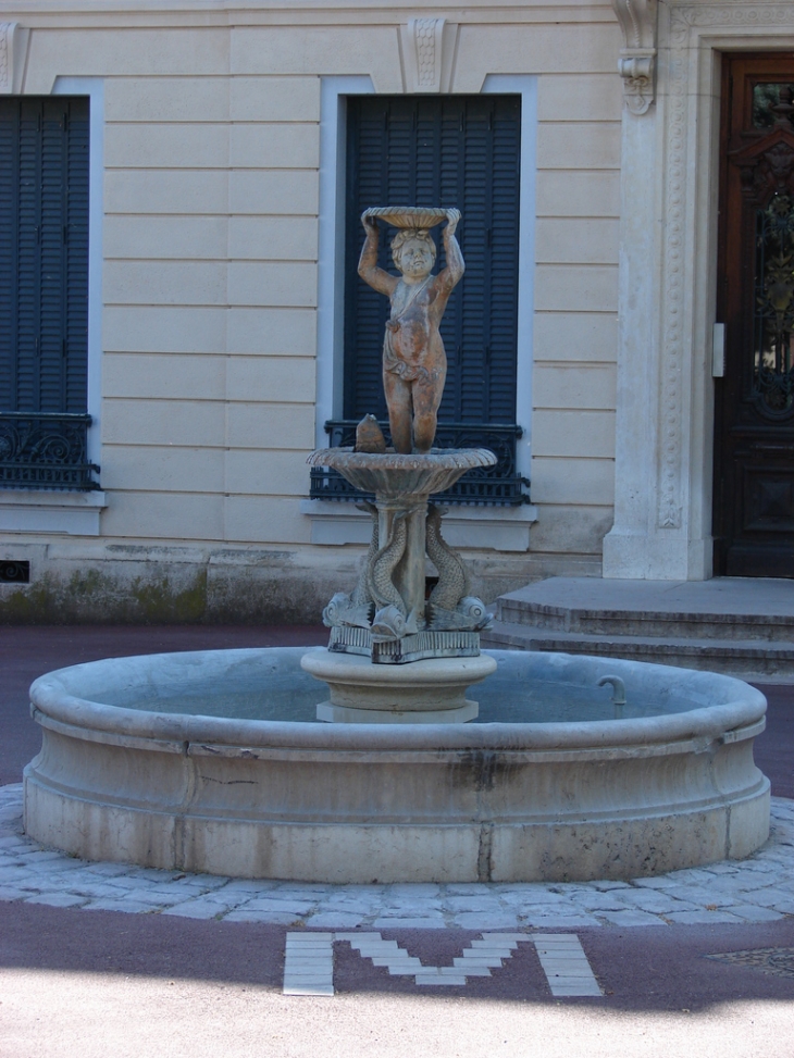 La Fontaine dans la Cour de la Maison Chapuis - Saint-Genis-Laval