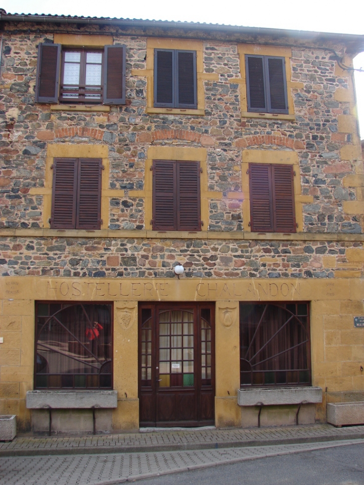 Ancienne Hostellerie Chalandon - Saint-Julien-sur-Bibost