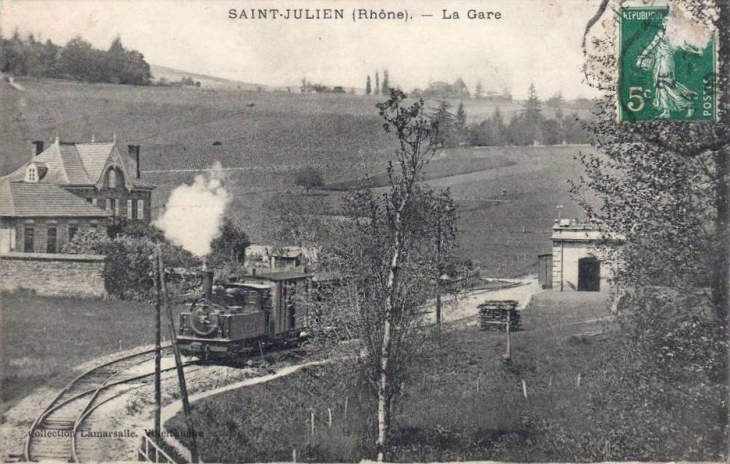 Gare du tacot - Saint-Julien