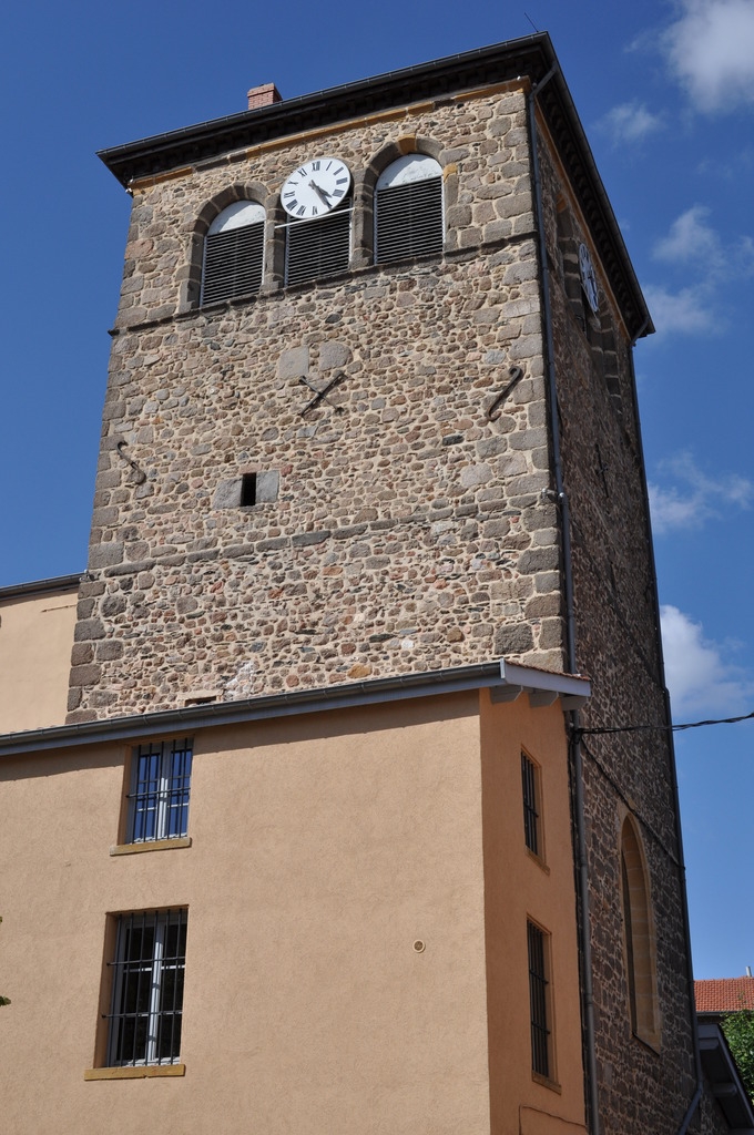 Le Clocher de l'Eglise - Saint-Laurent-de-Chamousset