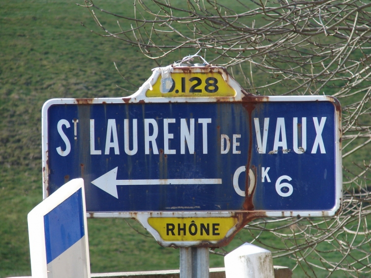 C'est par là ! - Saint-Laurent-de-Vaux