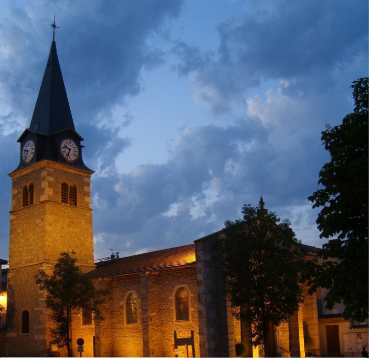 L'église et son clocher © Giraud-François - Sainte-Consorce