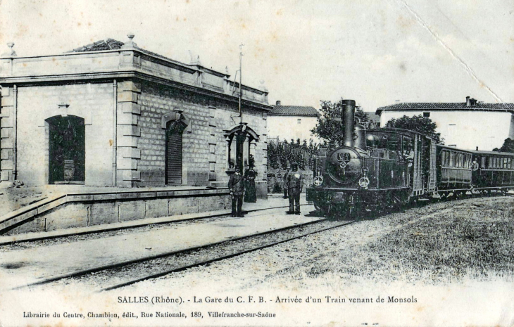 Gare du Tacot - Salles-Arbuissonnas-en-Beaujolais