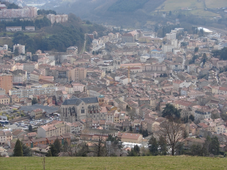 La Ville vue de Bel-Air - Tarare