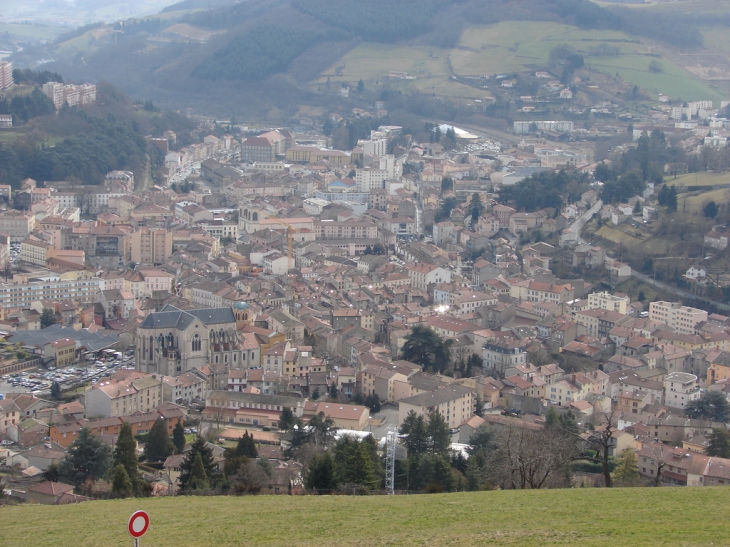 La Ville vue de Bel-Air - Tarare