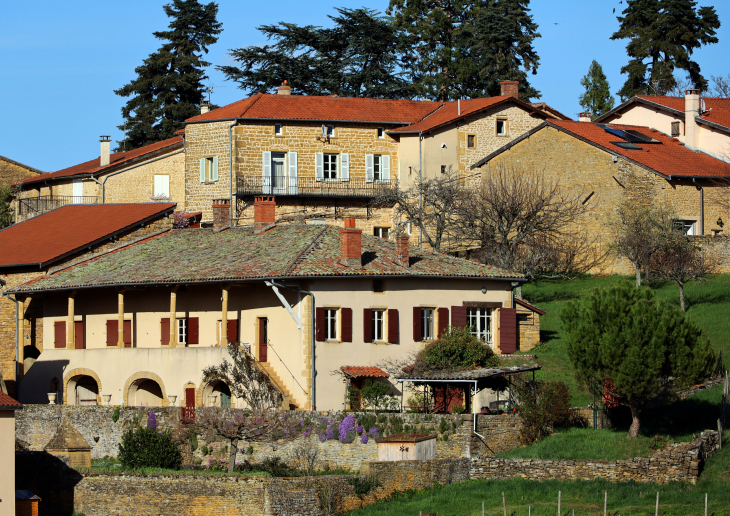 Maison à pilastres Le Boitier - Theizé