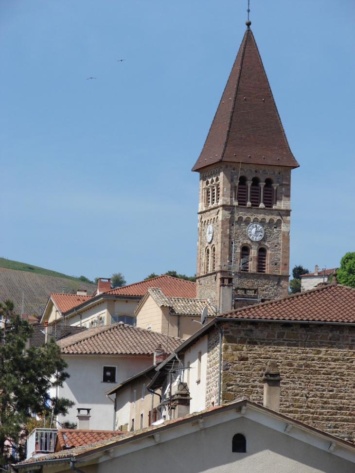 Le clocher - Vaux-en-Beaujolais