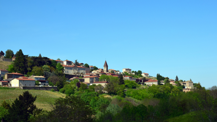 Vue panoramique - Vaux-en-Beaujolais