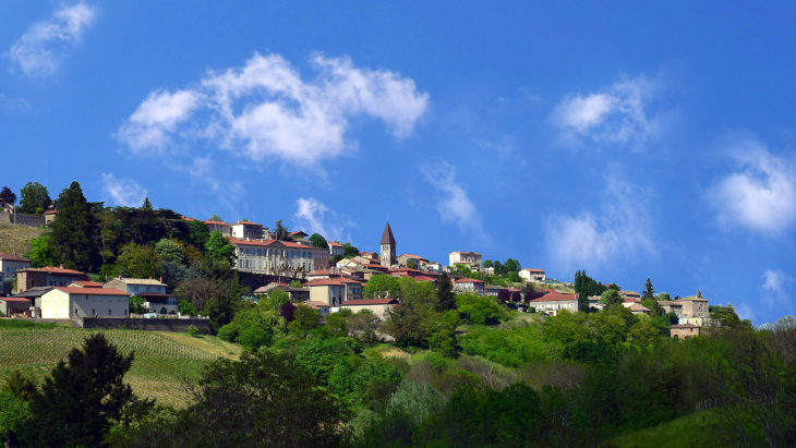 Vue panoramique - Vaux-en-Beaujolais