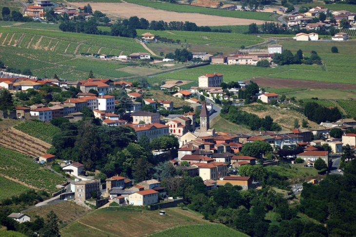 Vue panoramique - Vaux-en-Beaujolais