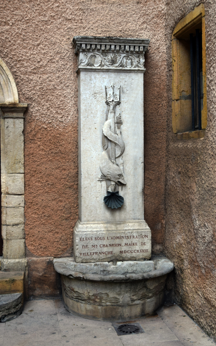 Fontaine Chanrion - Villefranche-sur-Saône