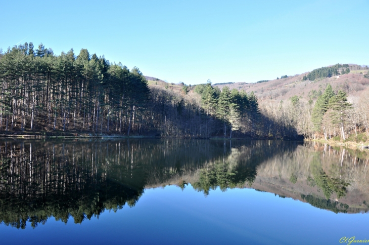 Reflet au Barrage de Thurins - Yzeron