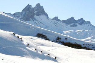 Le ski à Albiez - Albiez-Montrond